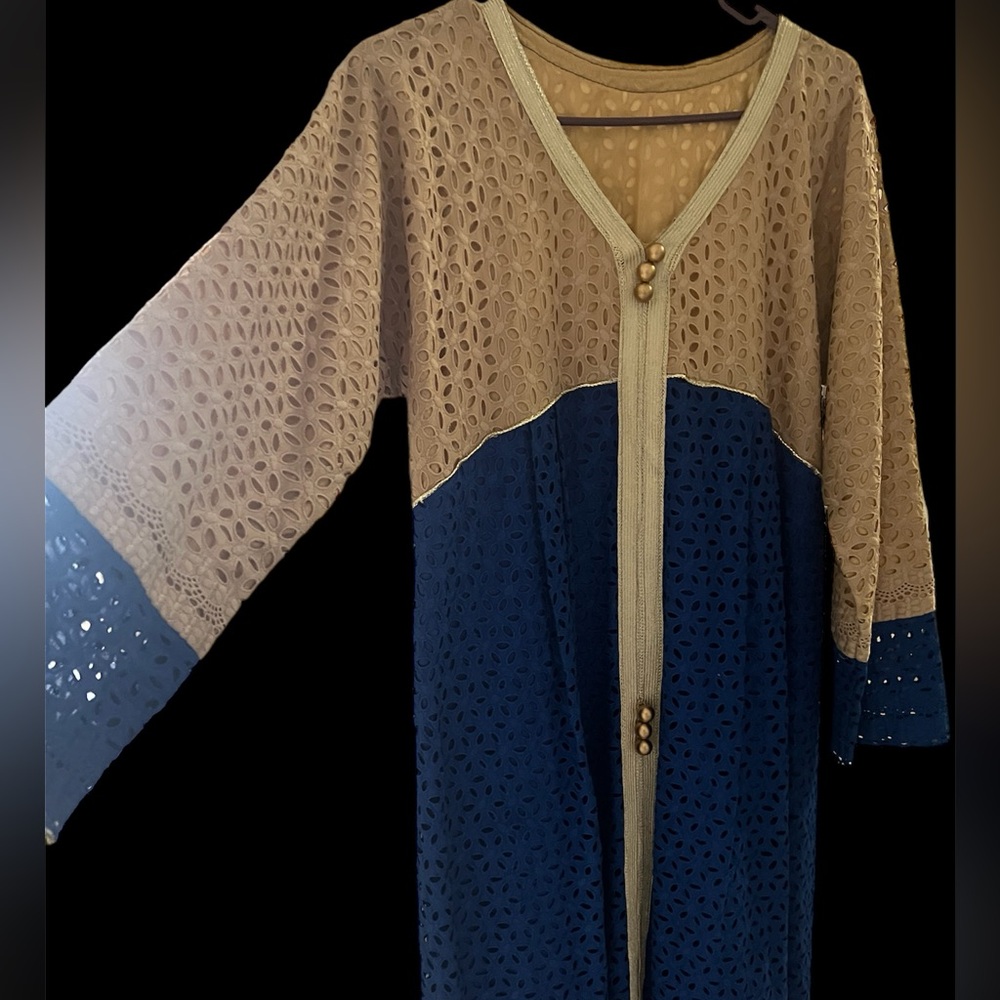 Moroccan maxi dress custom maid size medium